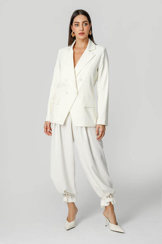 Blazer Alfaiataria 4 Botões - OFF WHITE
