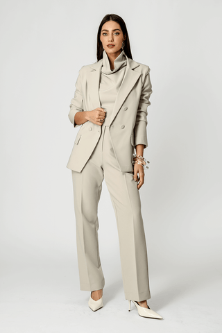 Blazer Alfaiataria 4 Botões - GELO