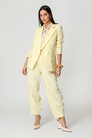 Blazer Alfaiataria 4 Botões - AMARELO CL