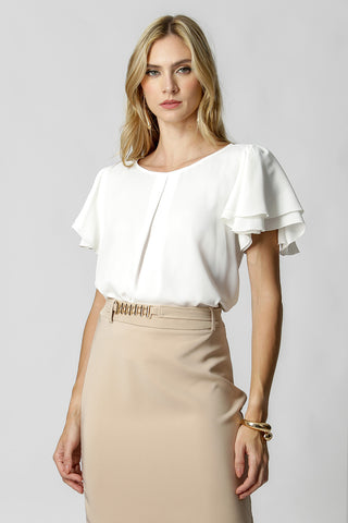 Blusa Manga Dupla - OFF WHITE