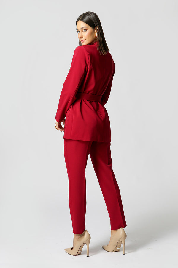 Blazer Com Bolsos E Botões Dourados