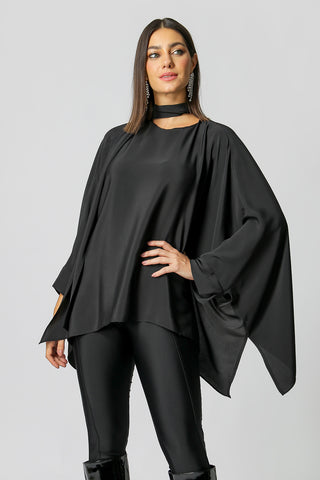 Blusa Assimétrica Multifuncional - PRETO