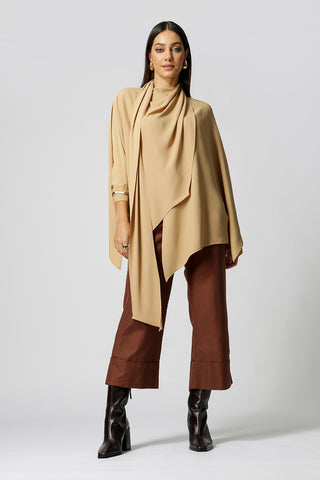Blusa asimétrica multifuncional - CASTOR 1