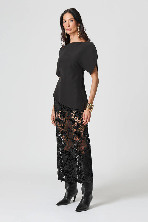 Blusa Alfaiataria Manga Balloon
