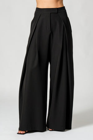 Calça Pantalona Balloon Em Alfaiataria