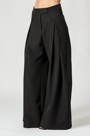 Calça Pantalona Balloon Em Alfaiataria