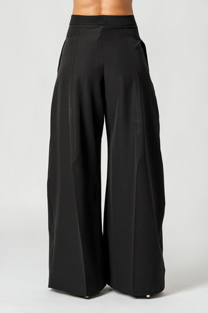 Calça Pantalona Balloon Em Alfaiataria