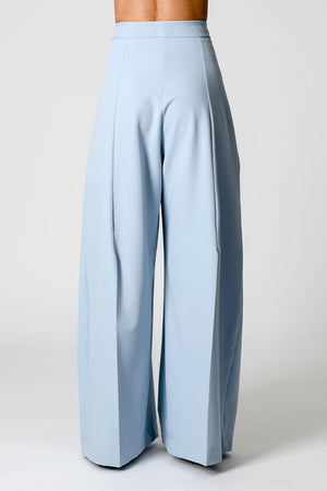 Calça Pantalona Balloon Em Alfaiataria TRIMIX