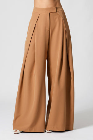 Calça Pantalona Balloon Em Alfaiataria