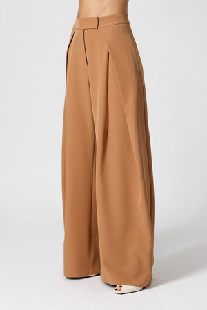 Calça Pantalona Balloon Em Alfaiataria