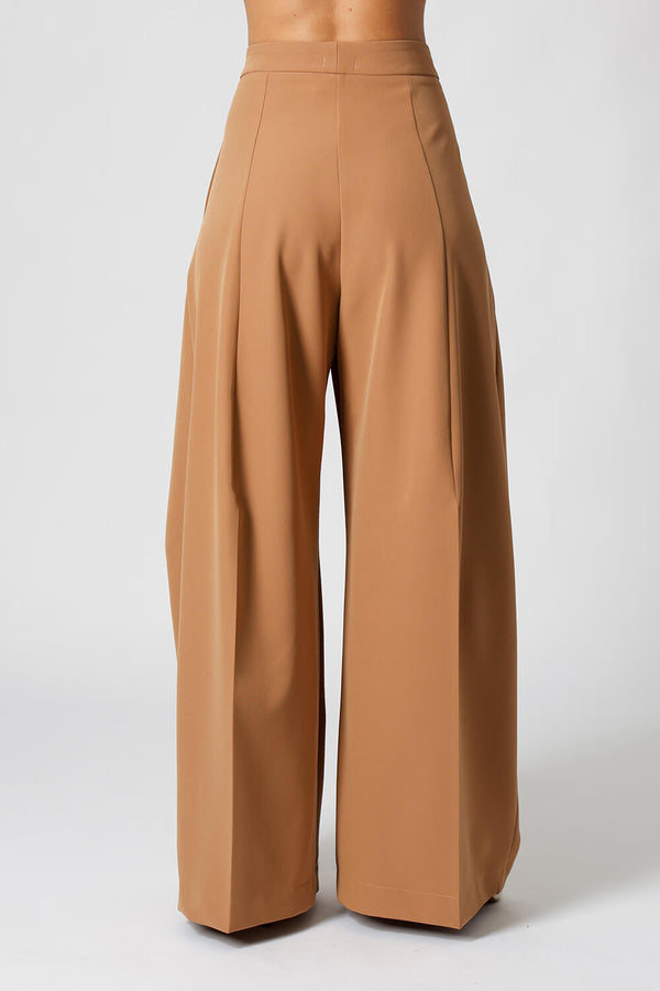 Calça Pantalona Balloon Em Alfaiataria
