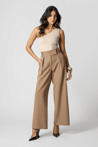 Calça Pantalona Cós Minimalista - FENDI