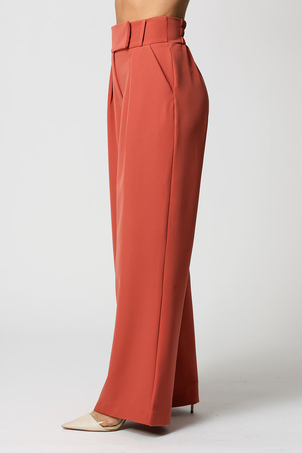 Calça Pantalona Minimalista