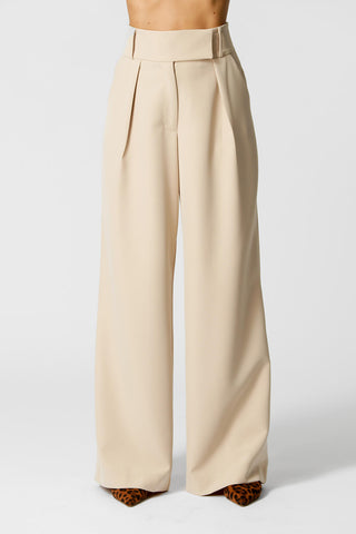 Pantalones minimalistas de pierna ancha - ARENA 1