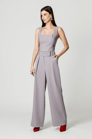 Calça Pantalona Minimalista