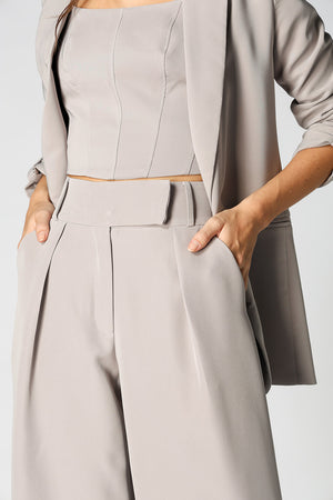 Calça Pantalona Minimalista