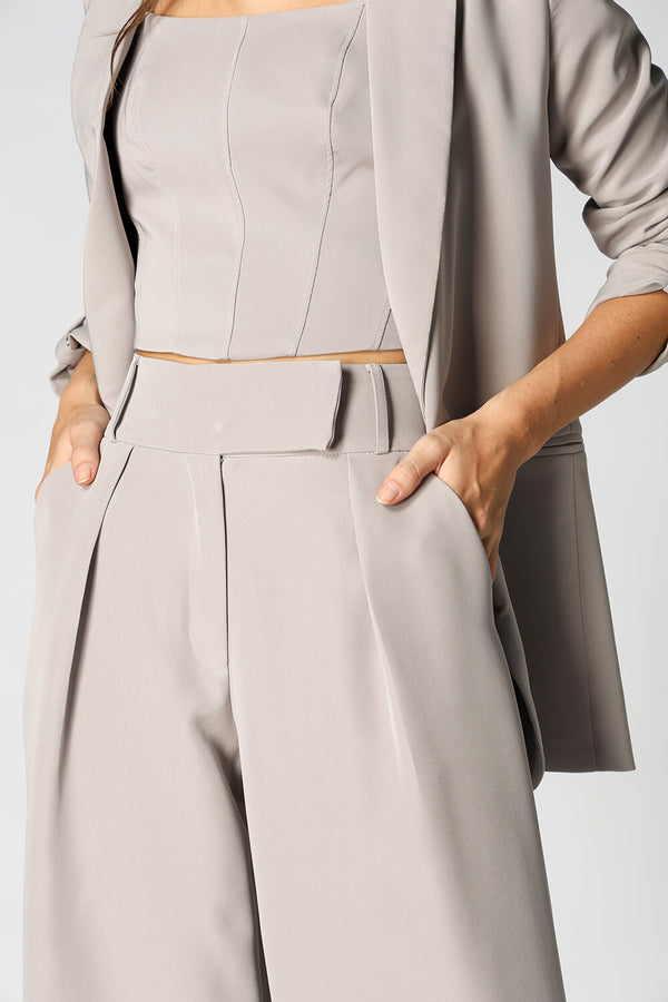 Calça Pantalona Minimalista