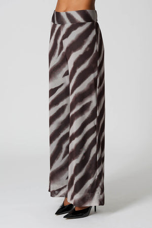 Calça Pantalona Estampada TRIMIX