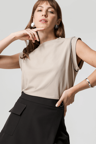 T-Shirts Com Strass - GELO ESC