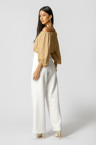 Blusa globo hombro con hombro - CASTOR 1