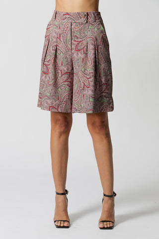 Bermuda Estampada - VERDE 3078