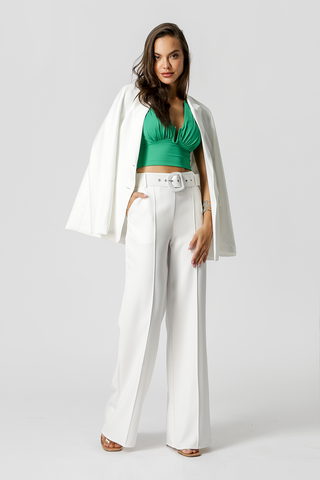 Blusa con ribete en el escote - BANDEIRA 5