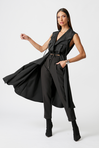 Vestido Colete Multifuncional - PRETO