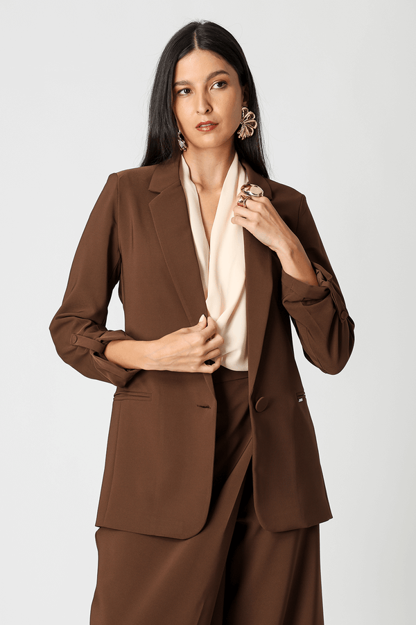 Blazer Alfaiataria Alongado