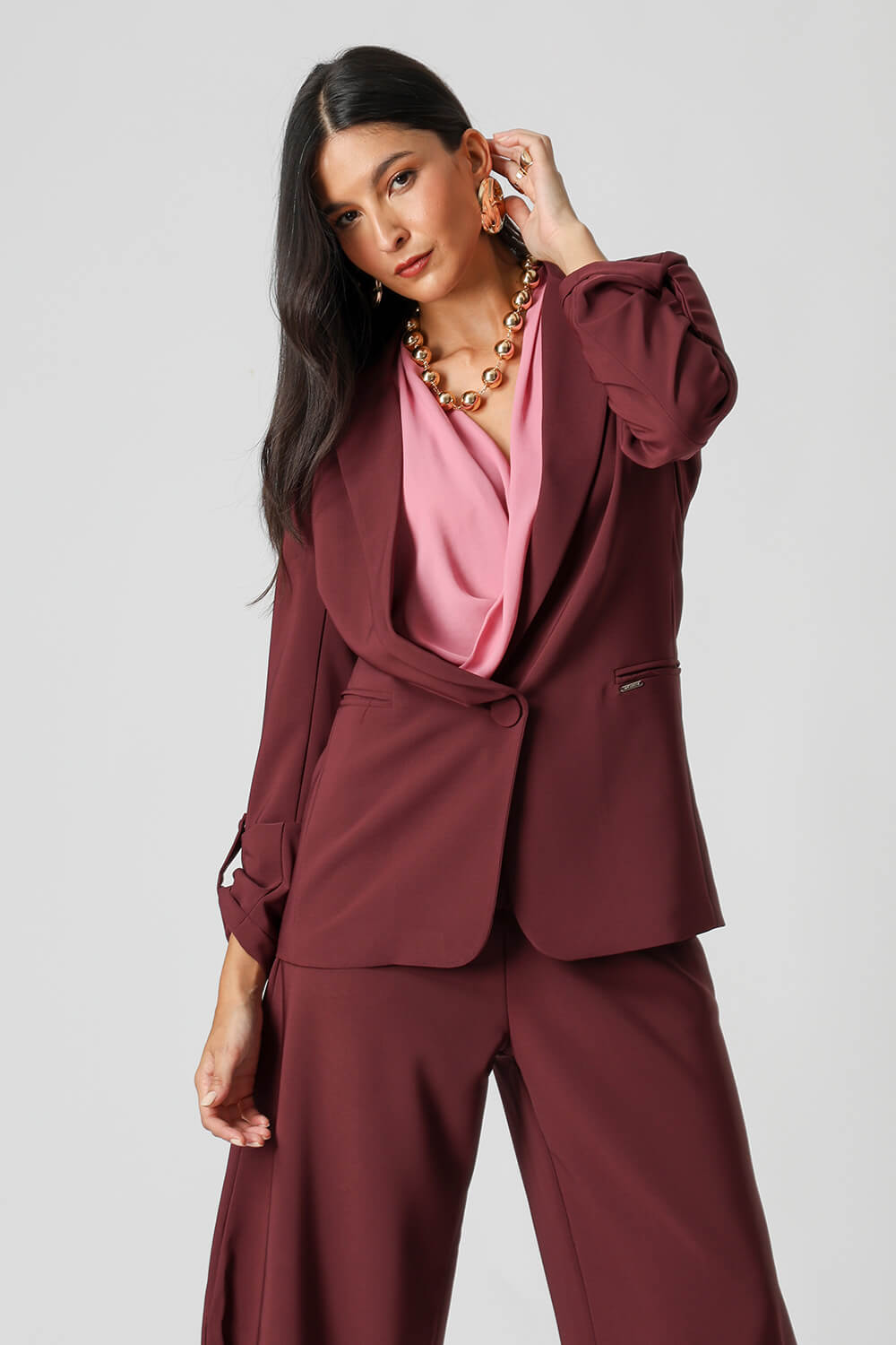 Blazer Alfaiataria Alongado