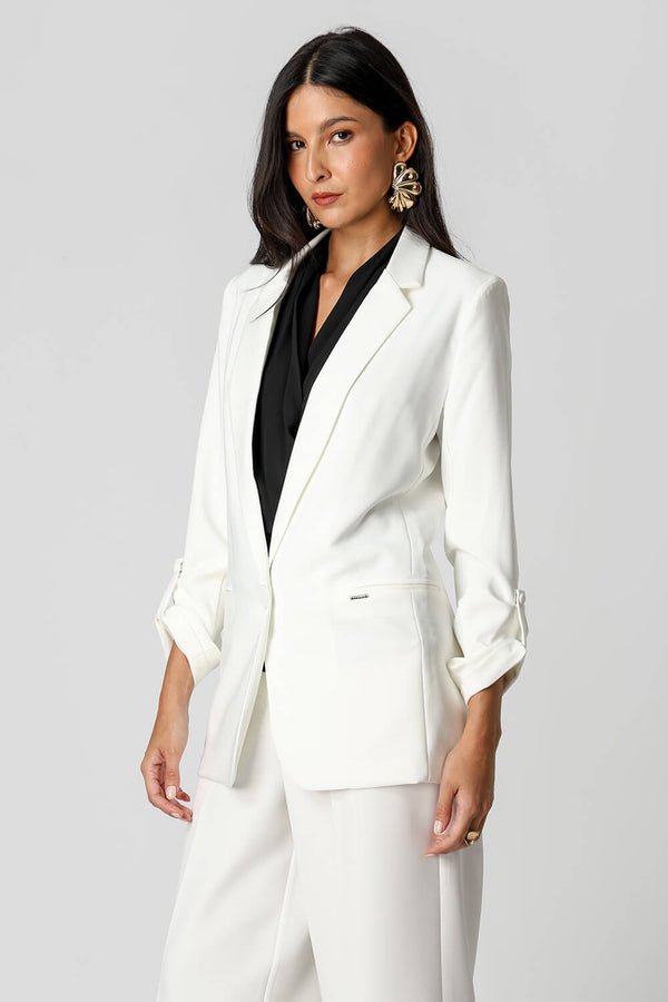 Blazer Alfaiataria Alongado