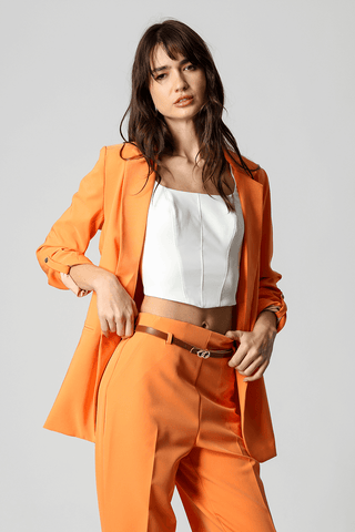 Blazer Alfaiataria - TANGERINA