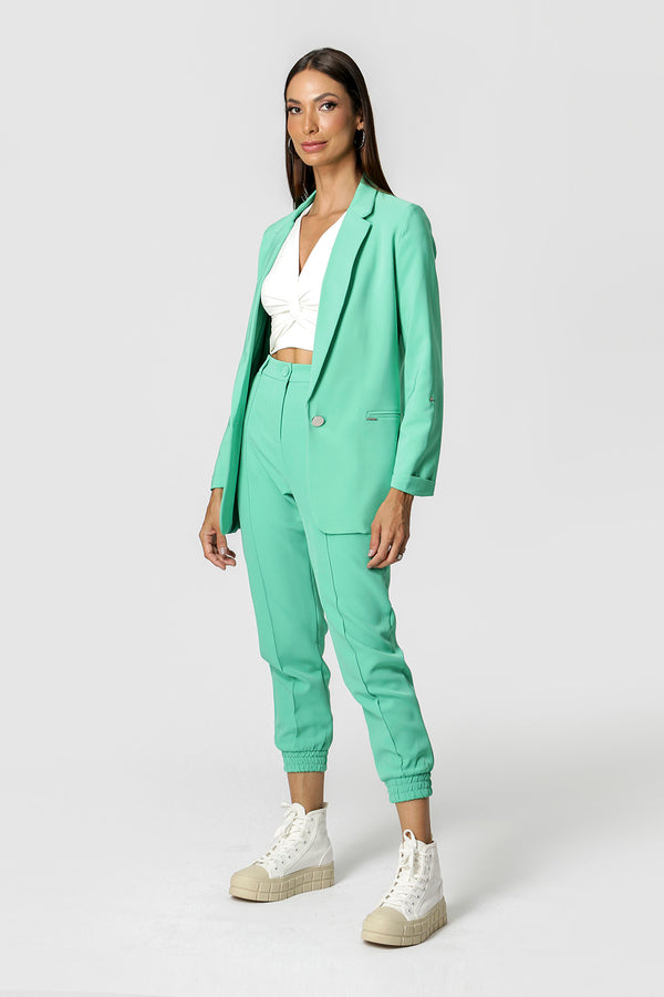 Blazer Alfaiataria Longline