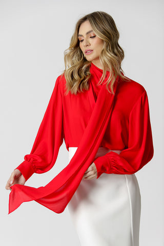 Camisa Com Lenço - VERMELHO 3