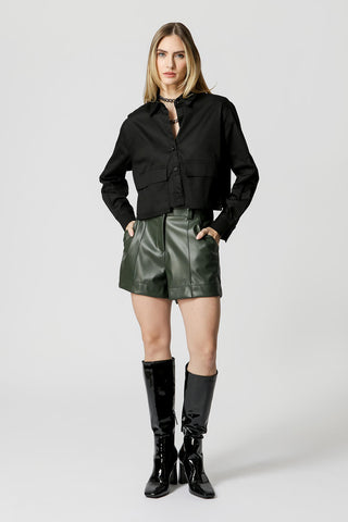 Camisa Com Bolso Street - PRETO