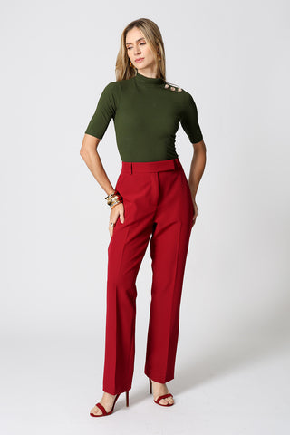 Blusa Com Botões Dourados - MUSGO 1