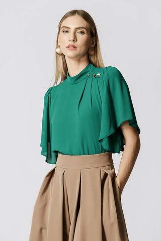 Blusa con detalles de botones - GARRAFA 2