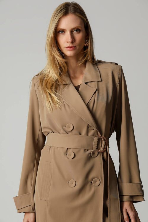 Trench Coat De Alfaiataria 6 Botões