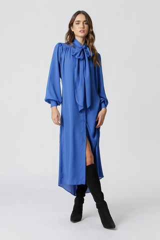 Camisa con bufanda - ROYAL