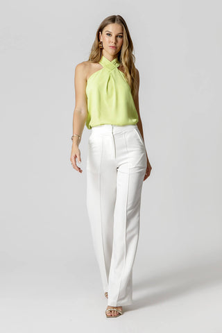 Blusa Com Pregas Na Gola - LIMAO