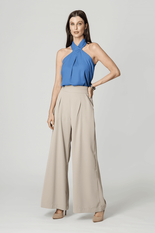 Blusa Com Pregas Na Gola - ROYAL 2