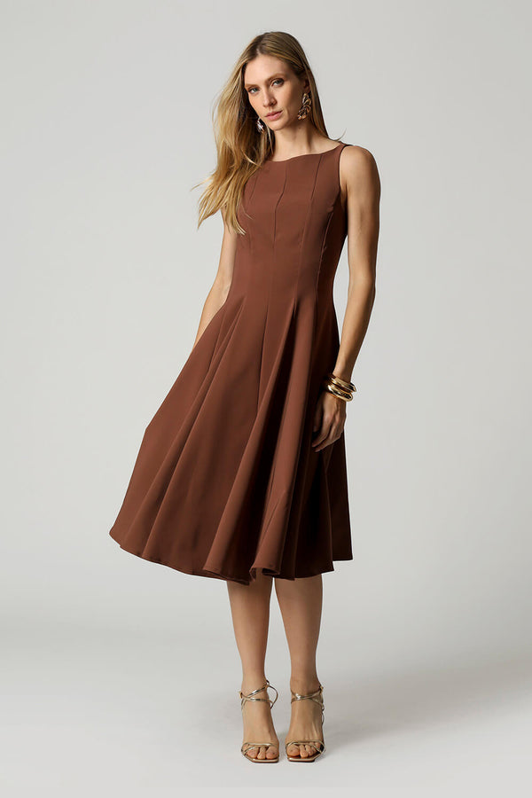 Vestido Godê Acinturado TRIMIX