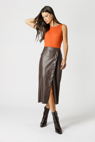 Body de espalda escotada - NARANJA ESC 01