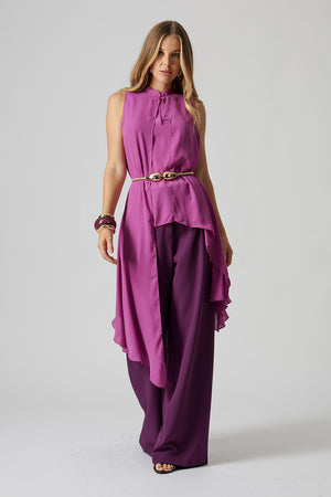 Blusa Assimetrica Diferenciada