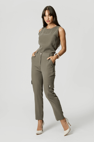 Blusa Sem Manga Tencel - MUSGO