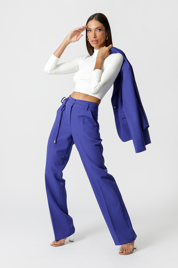 Cropped De Manga Longa