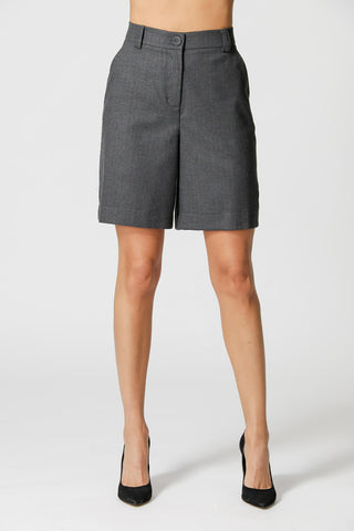 Bermuda Jorts Alfaiataria Risca De Giz - CHUMBO 90145