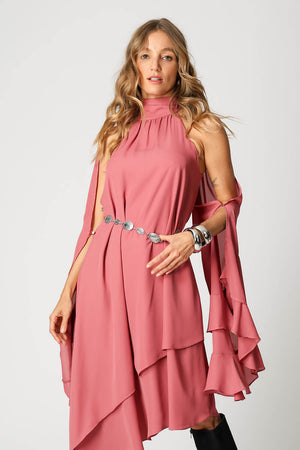 Vestido Camadas Assimétricas