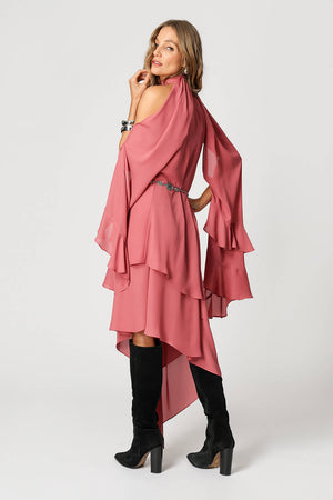 Vestido Camadas Assimétricas