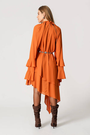 Vestido Camadas Assimétricas