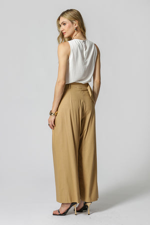 Blusa Com Decote V Sem Manga